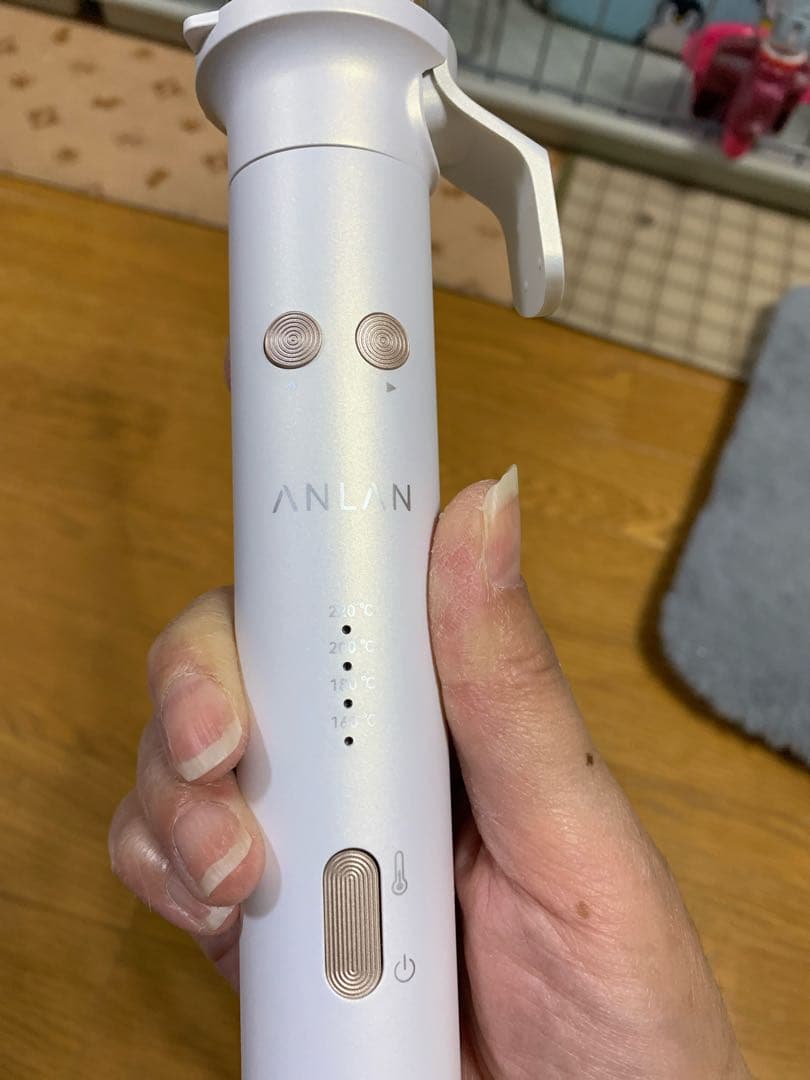 【1度の試し使用のみ】ANLAN オート カールアイロン 32mm 自動巻き