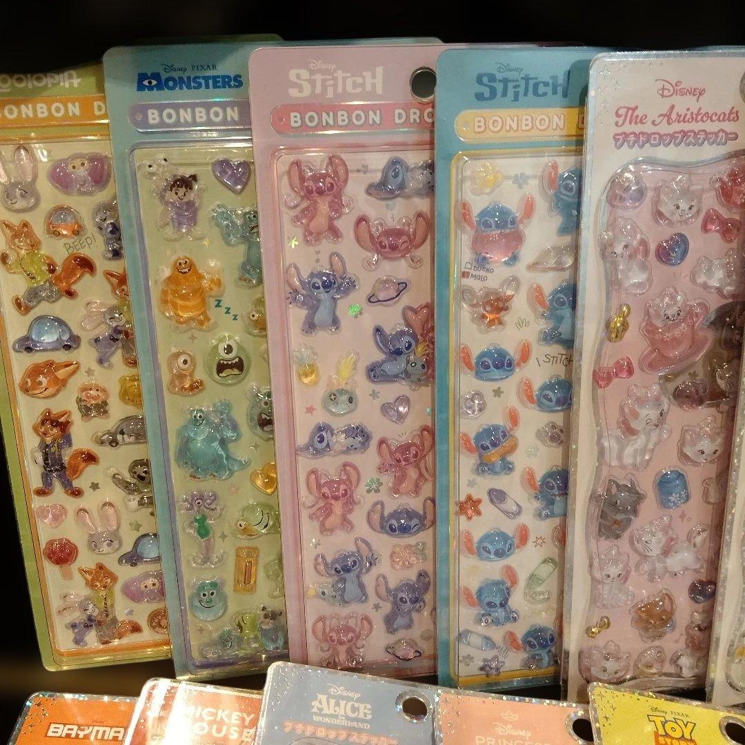 正規品 即日配送 ディズニーボンボンドロップシール　プチドロ　 17種セット