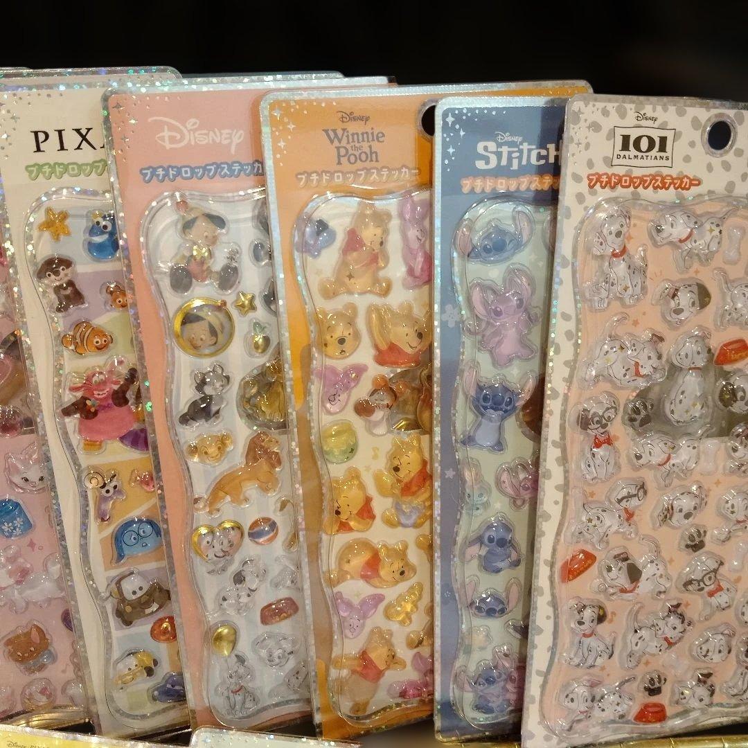 正規品 即日配送 ディズニーボンボンドロップシール　プチドロ　 17種セット