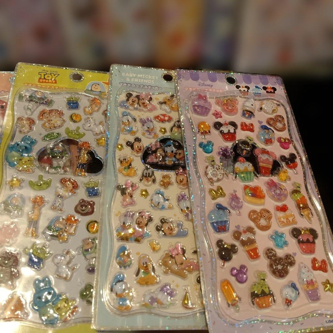 正規品 即日配送 ディズニーボンボンドロップシール　プチドロ　 17種セット