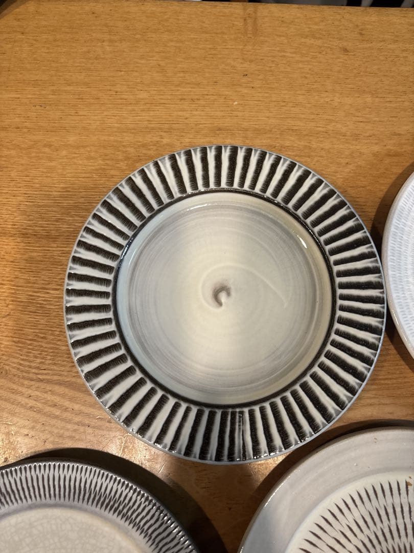 小石原ポタリー　パン皿M 5枚セット