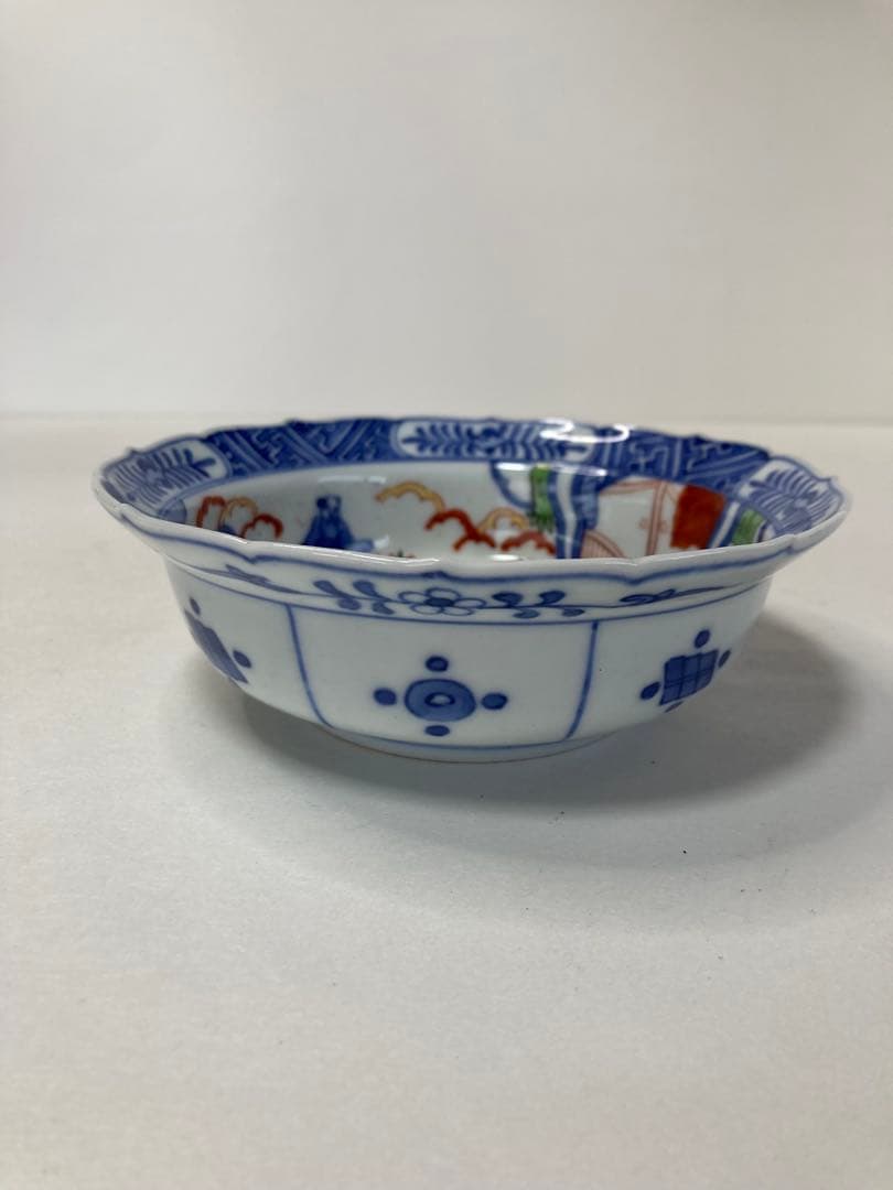 大聖寺伊万里焼　万歴赤絵　向付　10枚