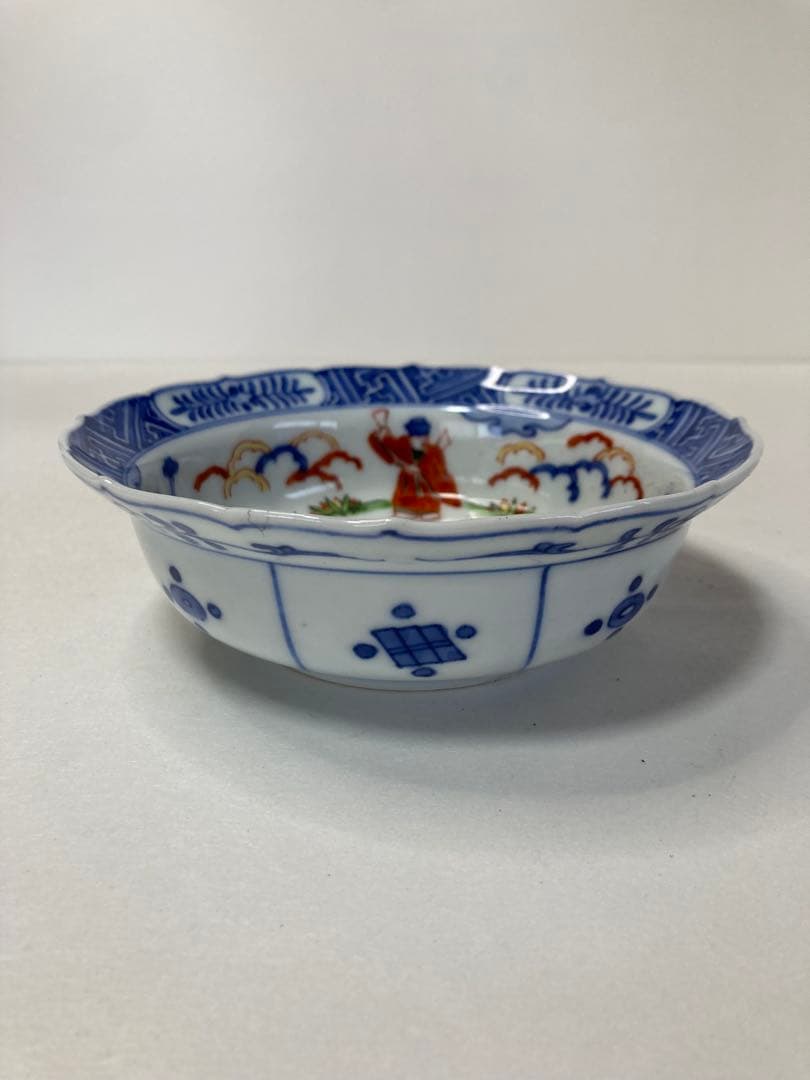 大聖寺伊万里焼　万歴赤絵　向付　10枚