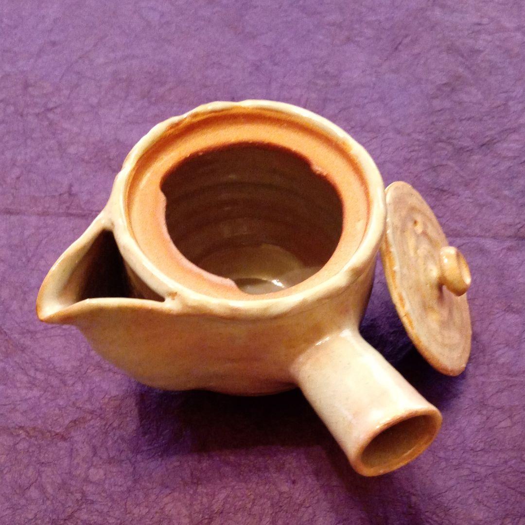 萩焼（登り窯)　御本手釉　急須