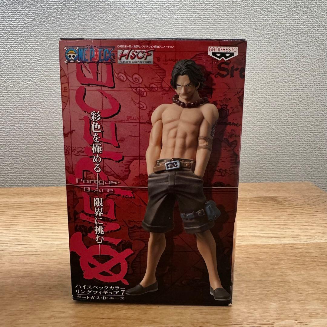【5体セット】ワンピース ハイスペックカラーリングフィギュア エース マルコ 他