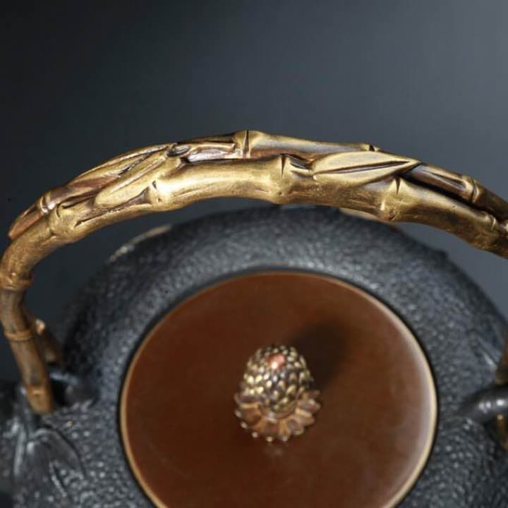 鉄器 急須 伝統工芸 手作り 鉄分補給 鉄瓶　SY-010