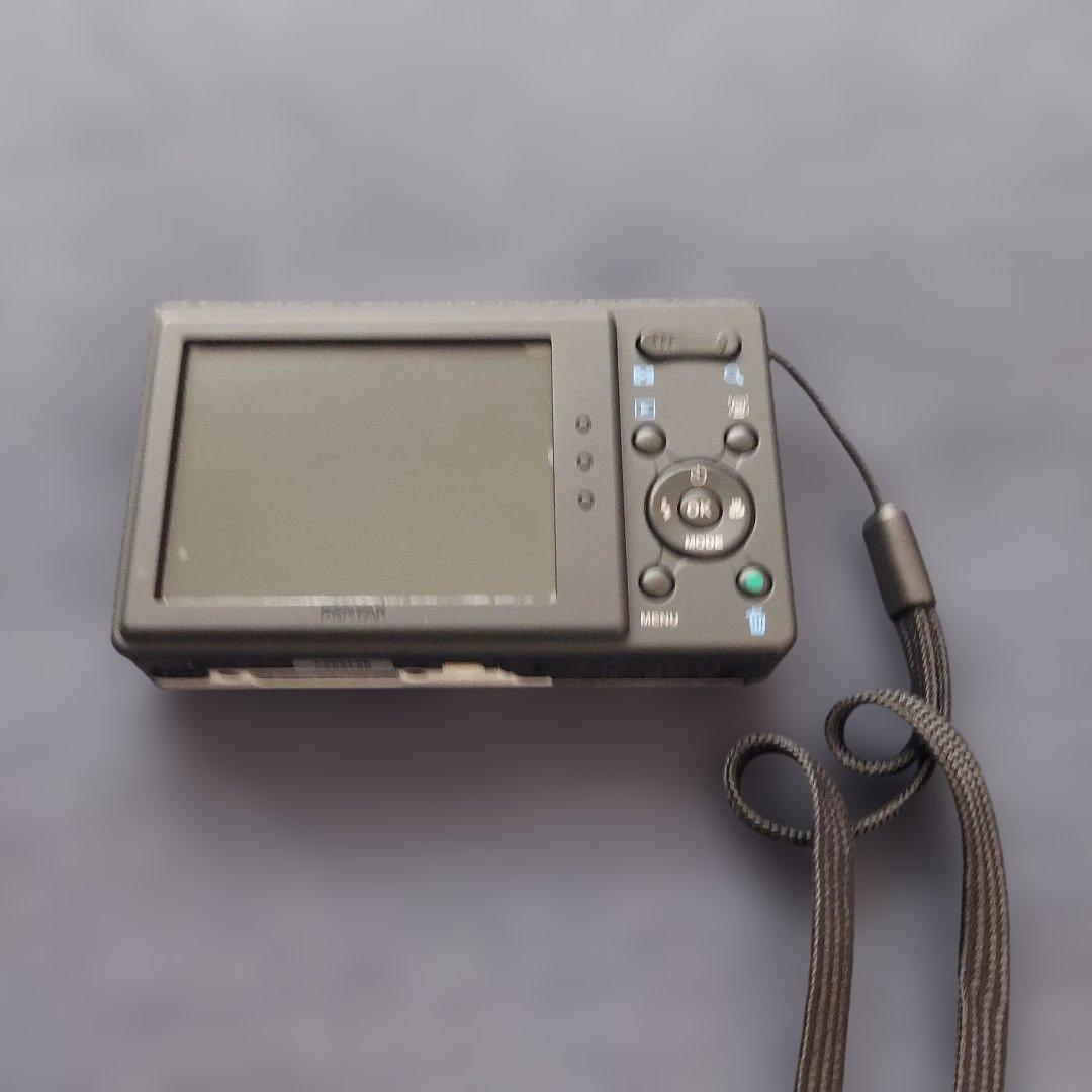 【美品】PENTAX Optio H90 ホワイト シルバーブラック