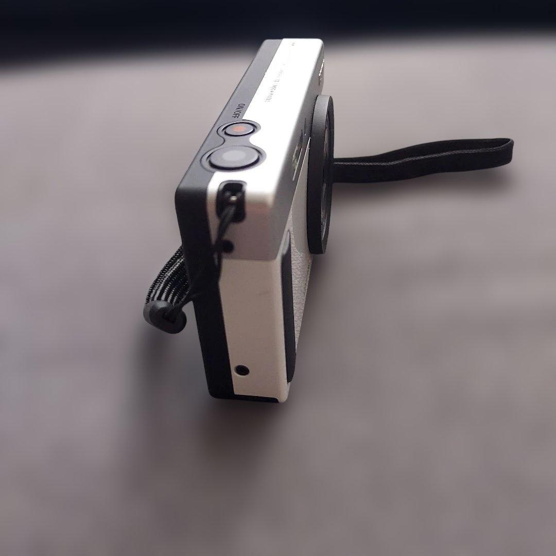 【美品】PENTAX Optio H90 ホワイト シルバーブラック