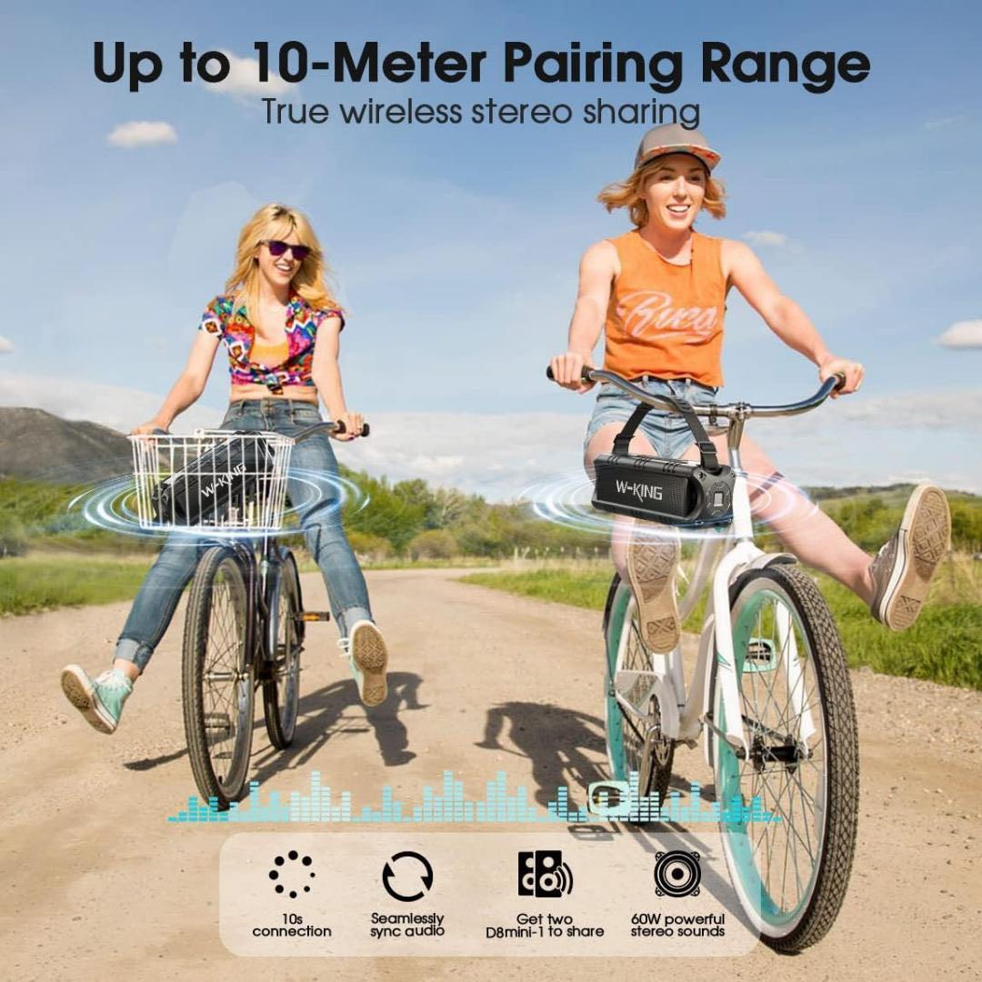 高音質　野外 屋内Bluetoothスピーカー ポータブル ワイヤレス 防水