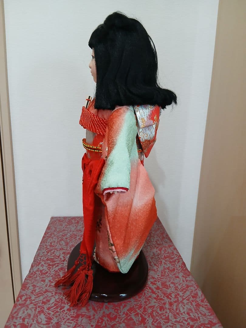 市松人形 寿宝作 色鮮やかな着物