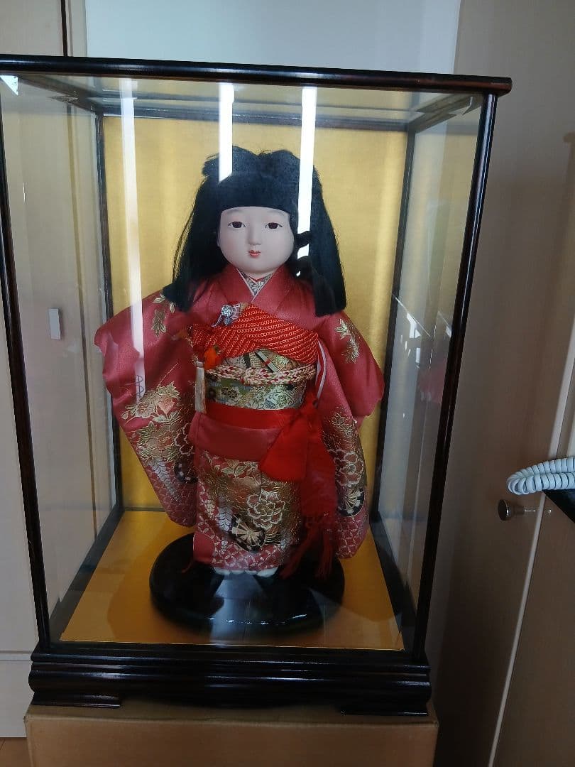 市松人形 寿宝作 色鮮やかな着物