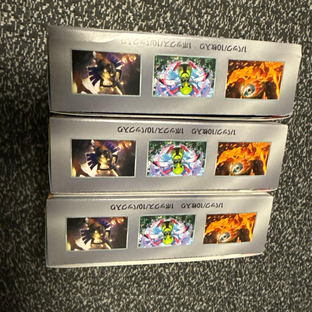 ポケモンカードゲーム　テラスタルフェスex box シュリンクなし 3個セット
