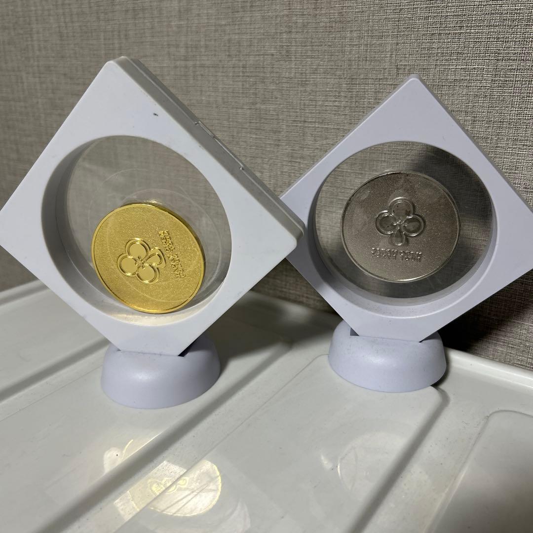 JOPT メダル トロフィー 金銀 2個セット