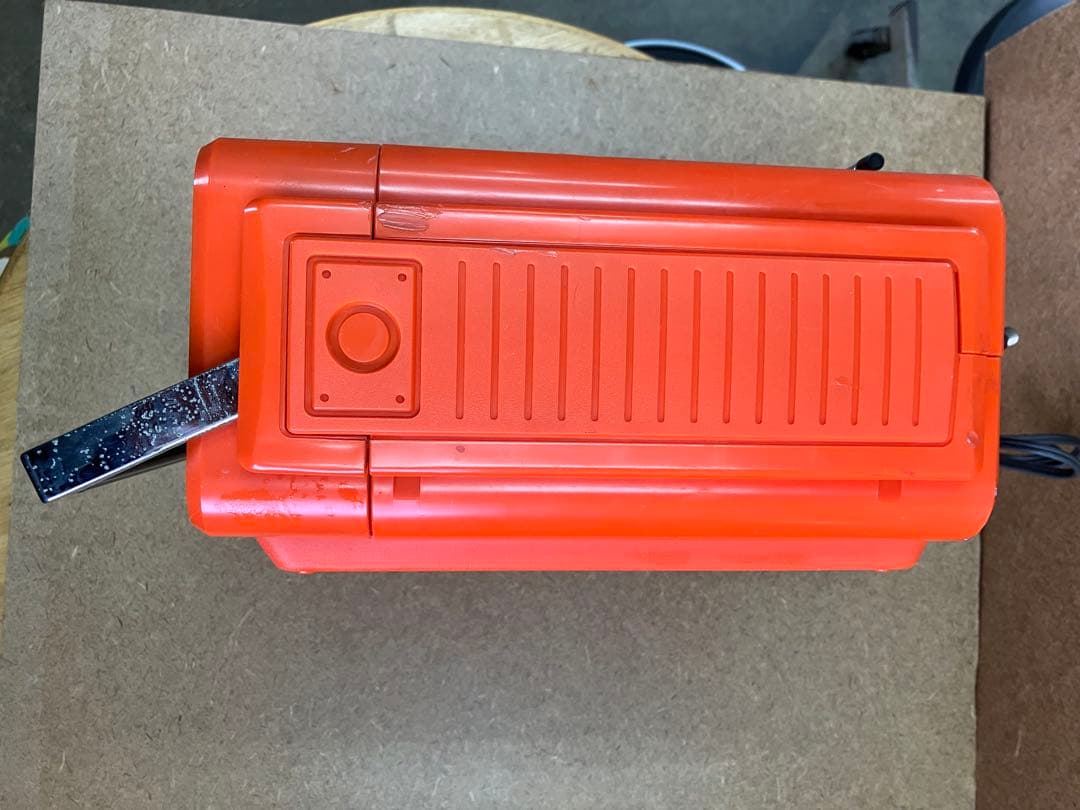 SANYO Stranger T-520B オレンジブラウン管テレビ