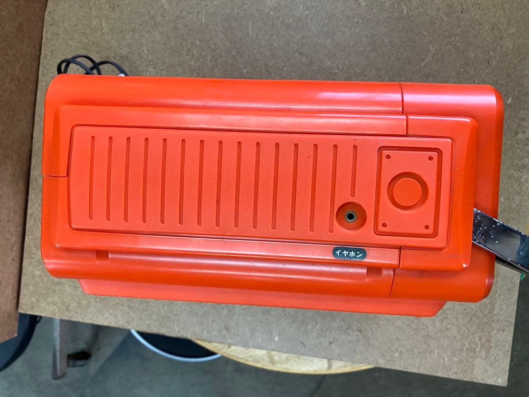 SANYO Stranger T-520B オレンジブラウン管テレビ