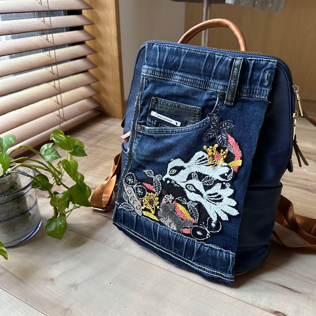 ま*な様 ジーンズをリメイク/ミナペルホネン