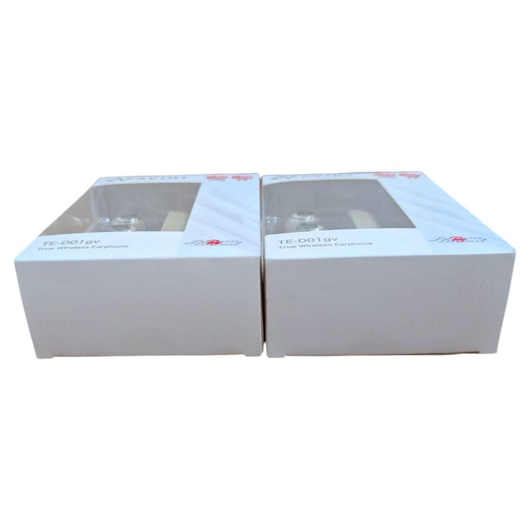 【2個セット】AVIOT ワイヤレスイヤホン　TE-D01gv-IV lvory