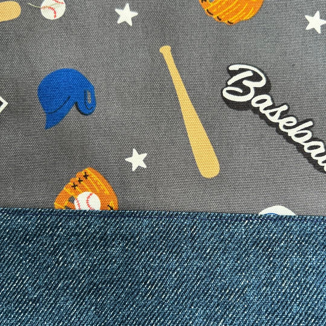 むう様　野球柄5点セット　体育館シューズ袋