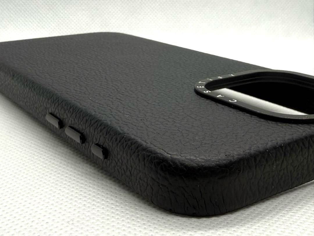 CASETiFY iPhone15proMAX レザーケース　MagSafe