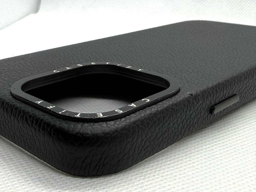 CASETiFY iPhone15proMAX レザーケース　MagSafe