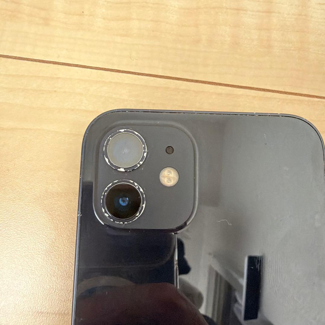 Apple iPhone 12 ブラック 本体　カメラ不良あり　 ジャンク