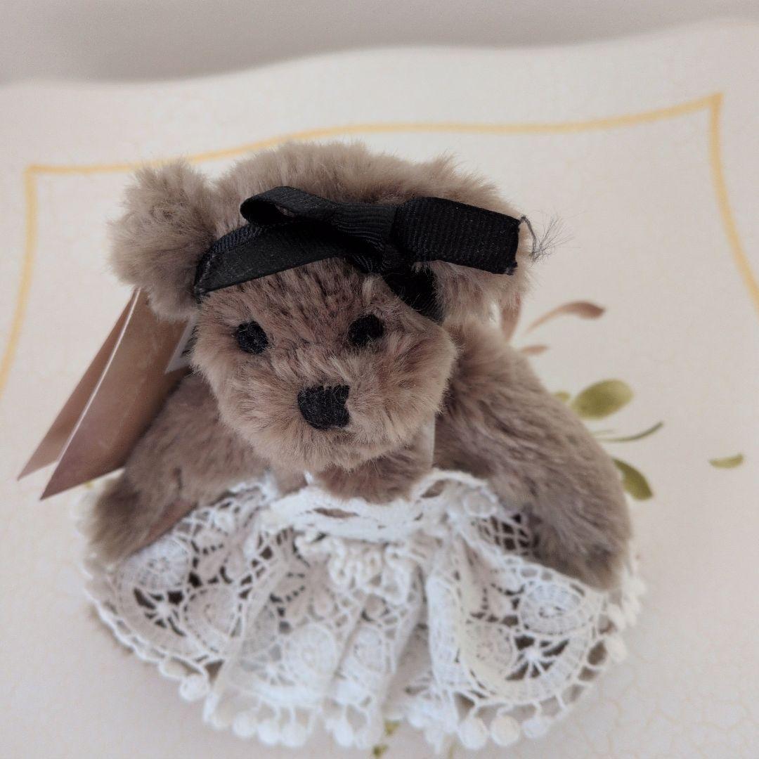 DITZテディベア レースTutu　♥アンティーク