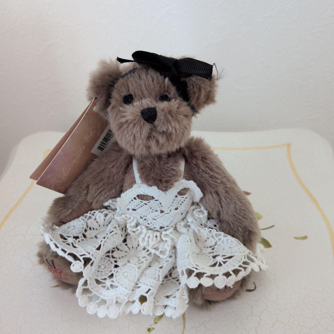 DITZテディベア レースTutu　♥アンティーク