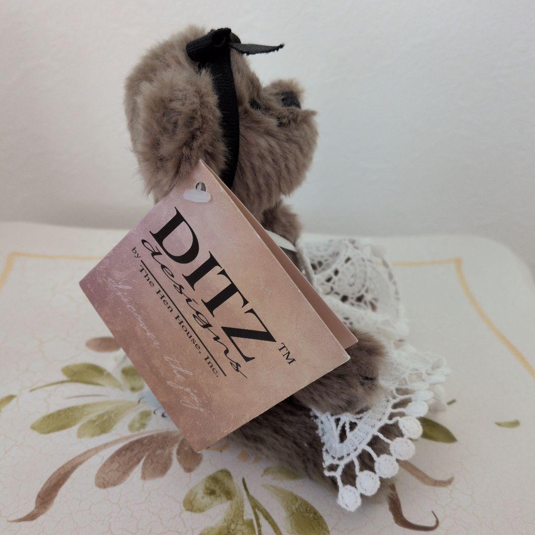 DITZテディベア レースTutu　♥アンティーク