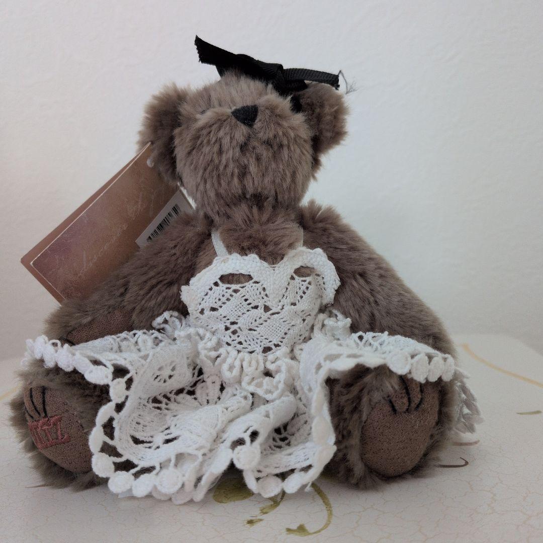 DITZテディベア レースTutu　♥アンティーク