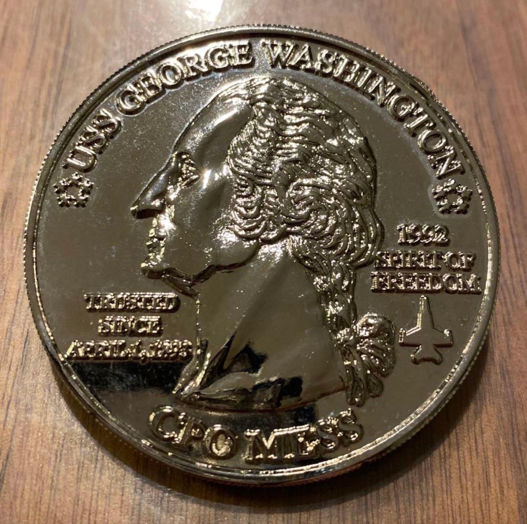 アメリカ海軍原子力空母　CVN-73 USS E WASHINGTON