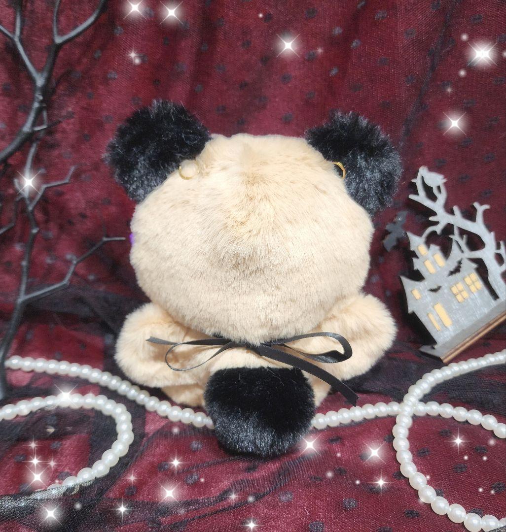 ぬい服　着ぐるみ　ゾンビテディベア①　１０～１４cm　266