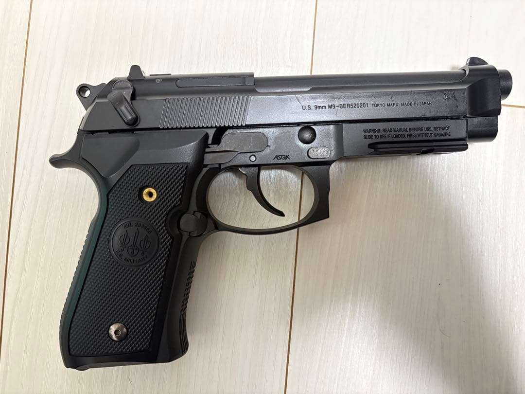 【動作良好／難あり】東京マルイ M9A1 ガスブロ マガジン2本付