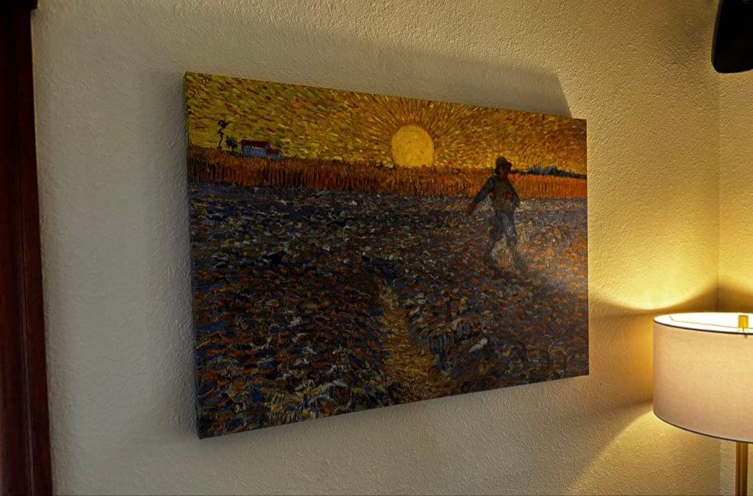 『種をまく人』The Sower ヴィンセント・ヴァン・ゴッホ 1888年