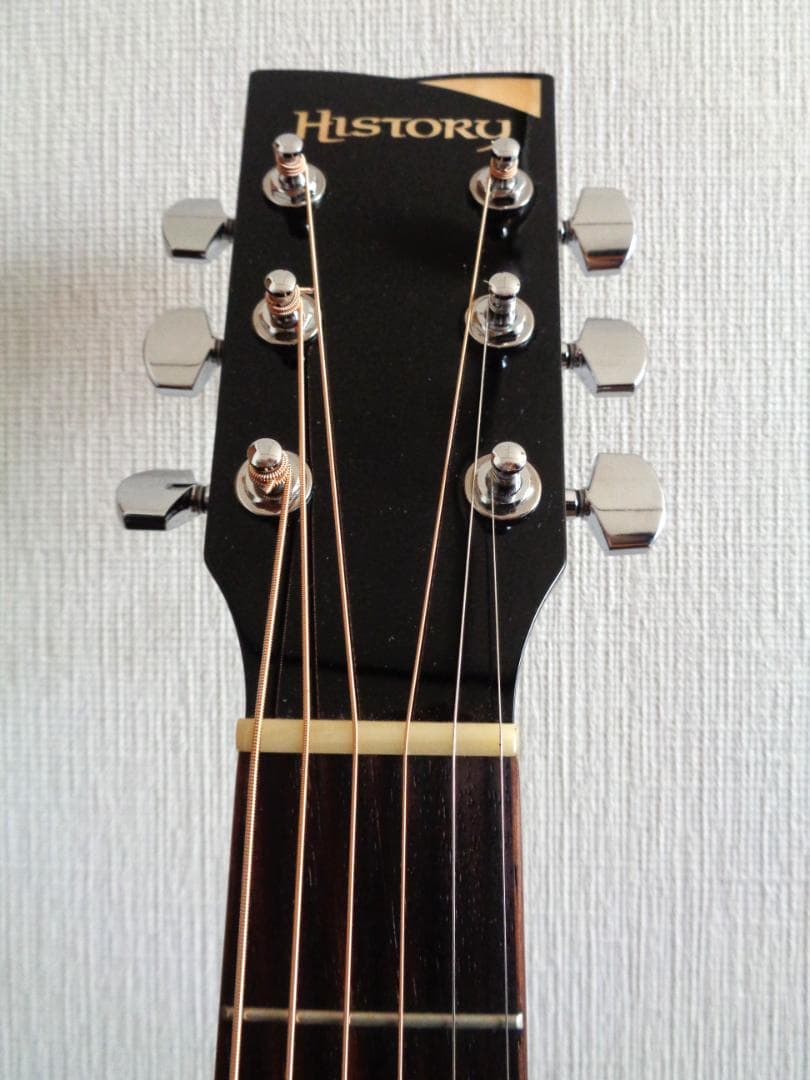 HISTORY NT-S4　オール単板　日本製　美品！　エレアコ　ハードケース付