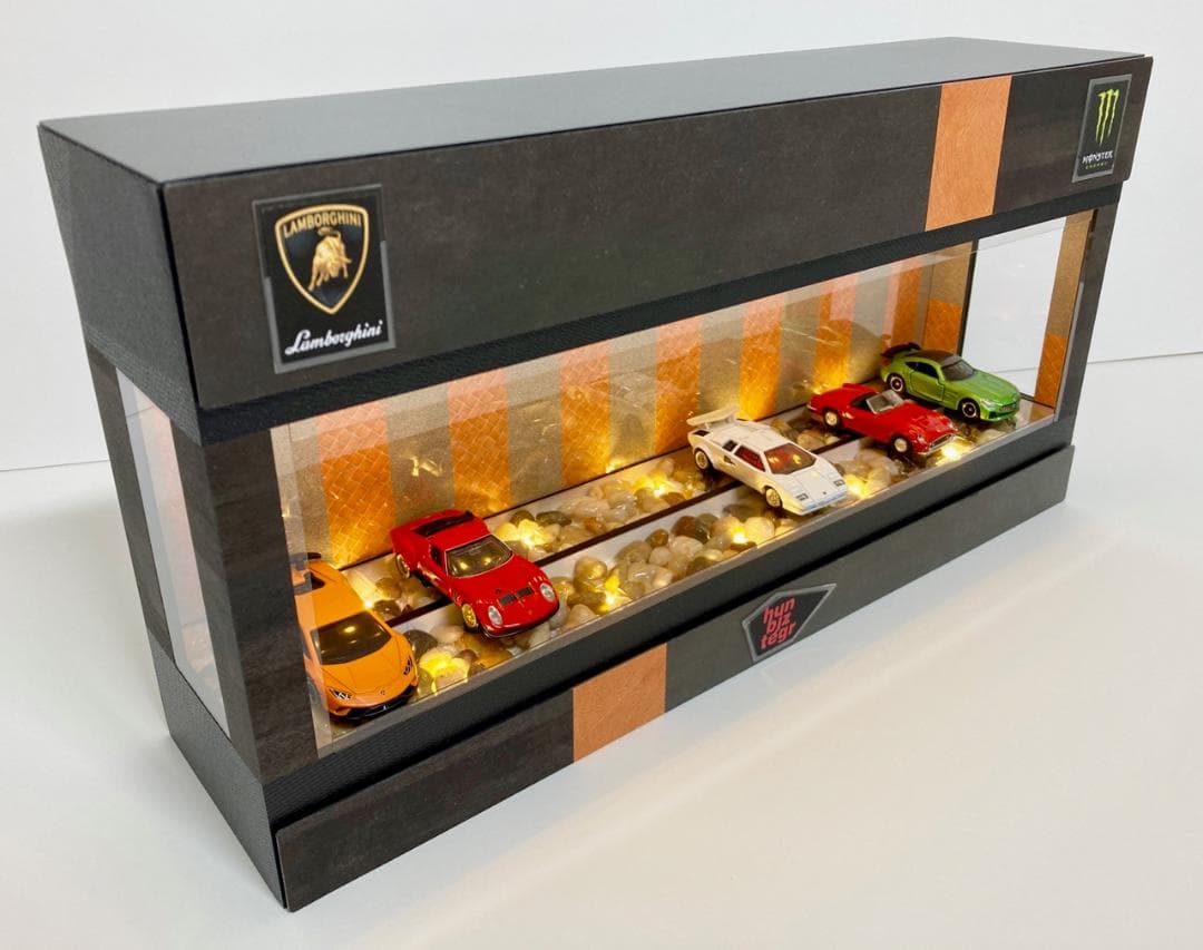 1/64〜1/24可・テラコッタ＆ストーン・ディスプレーBOX/ネオジオラマ