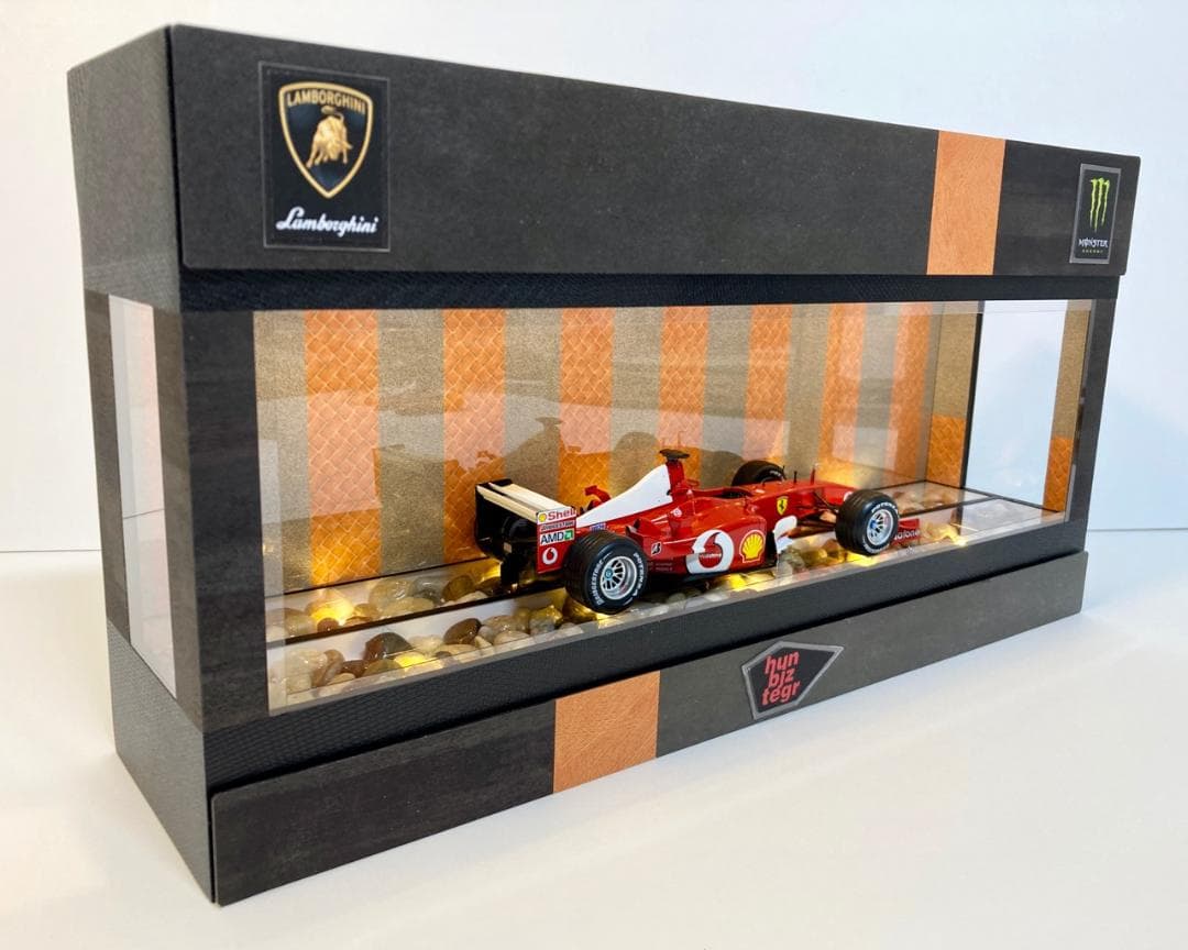 1/64〜1/24可・テラコッタ＆ストーン・ディスプレーBOX/ネオジオラマ