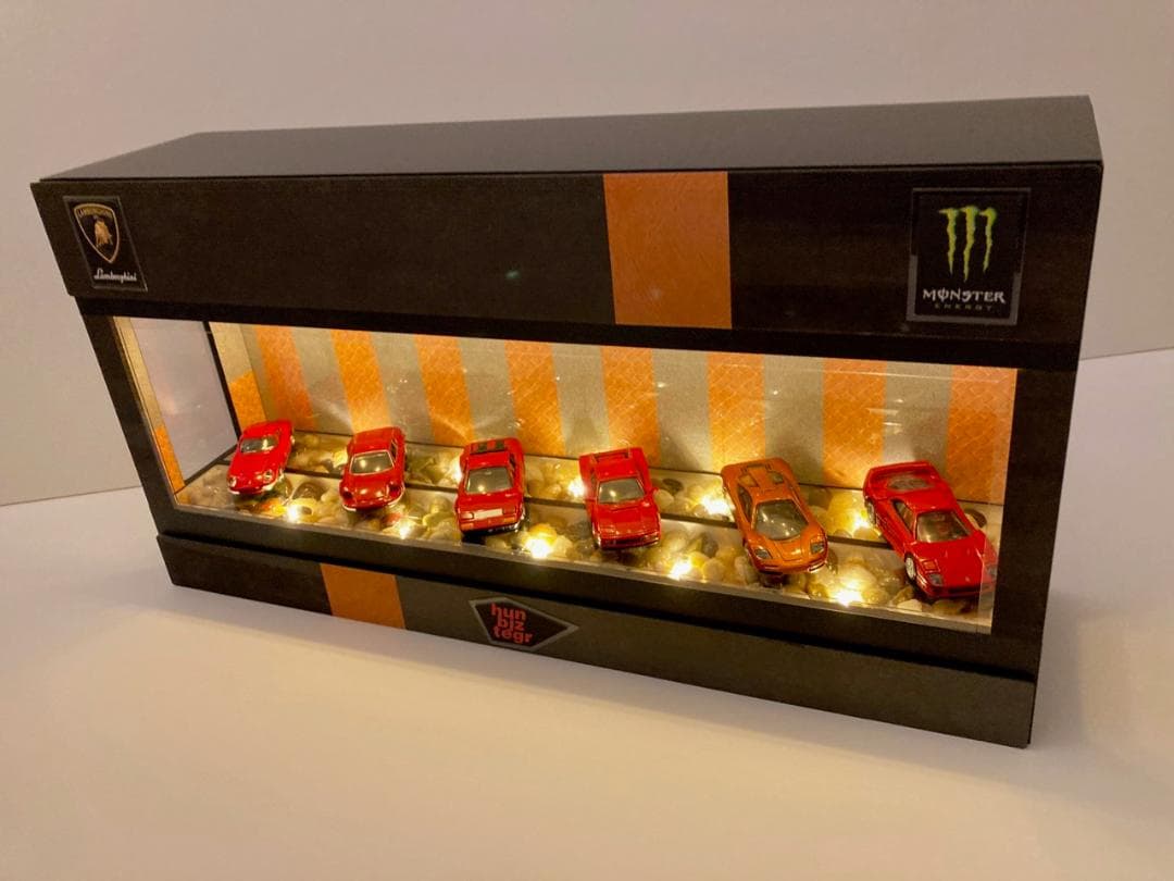 1/64〜1/24可・テラコッタ＆ストーン・ディスプレーBOX/ネオジオラマ