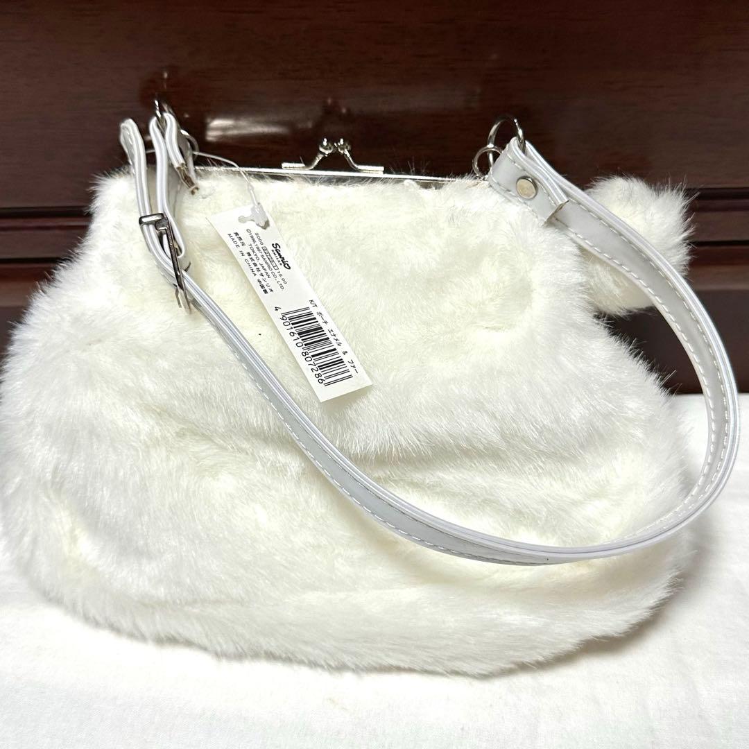 ハローキティ　平成レトロ　ボアバニティポーチ　エナメルファーバッグ　まとめ売り