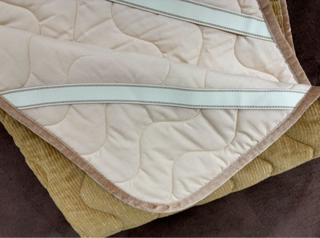 新品『東京西川&ひだまり』あったか保温敷きパッド S 送料込(箱なし割有)　BE