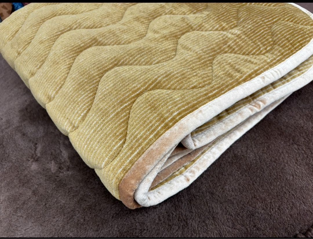 新品『東京西川&ひだまり』あったか保温敷きパッド S 送料込(箱なし割有)　BE