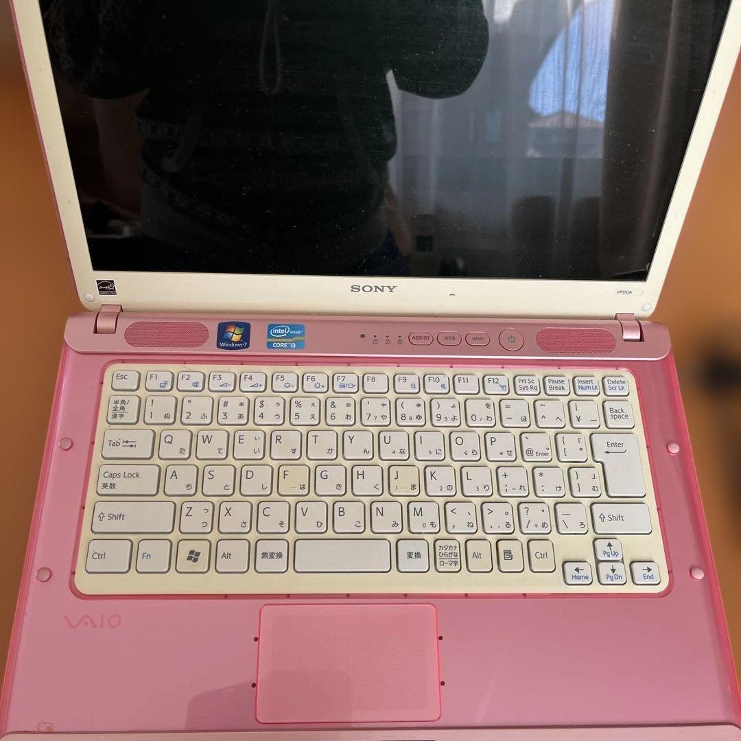 Sony ノートPC PCG-61813N ピンク、PCケース付き