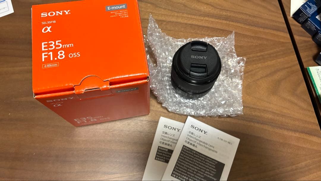 SONY SEL35F18 35mm F1.8 口径49mm