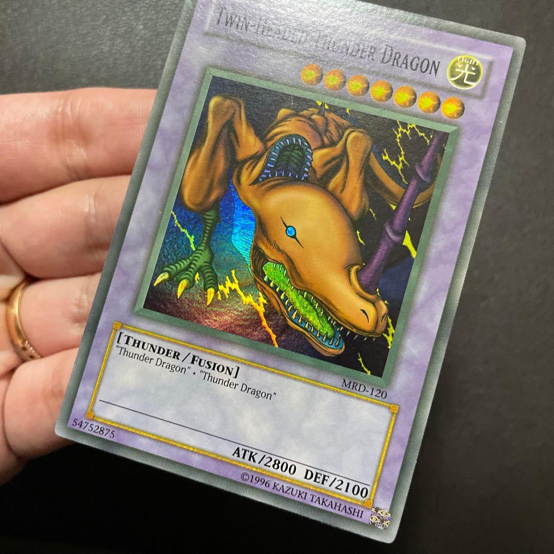 遊戯王　双頭の雷龍　faded + wavy