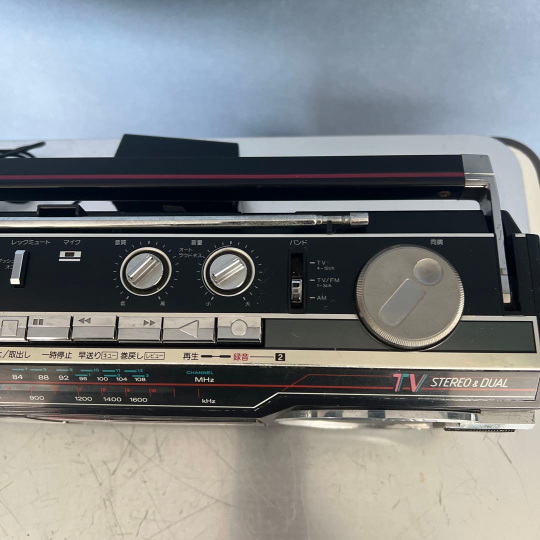 昭和物 SANYO サンヨー ダブルラジカセ MR-WU4MK III （K）