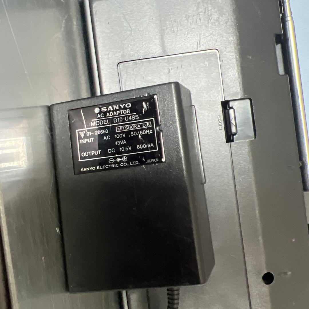 昭和物 SANYO サンヨー ダブルラジカセ MR-WU4MK III （K）