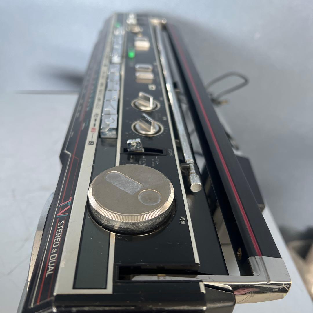 昭和物 SANYO サンヨー ダブルラジカセ MR-WU4MK III （K）