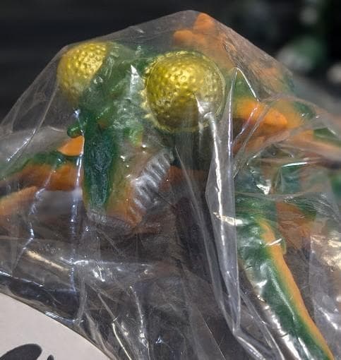 ミニラ（ブルマァク復刻）＆未開封カマキラス（マルサン）ソフビ２体セット＋１