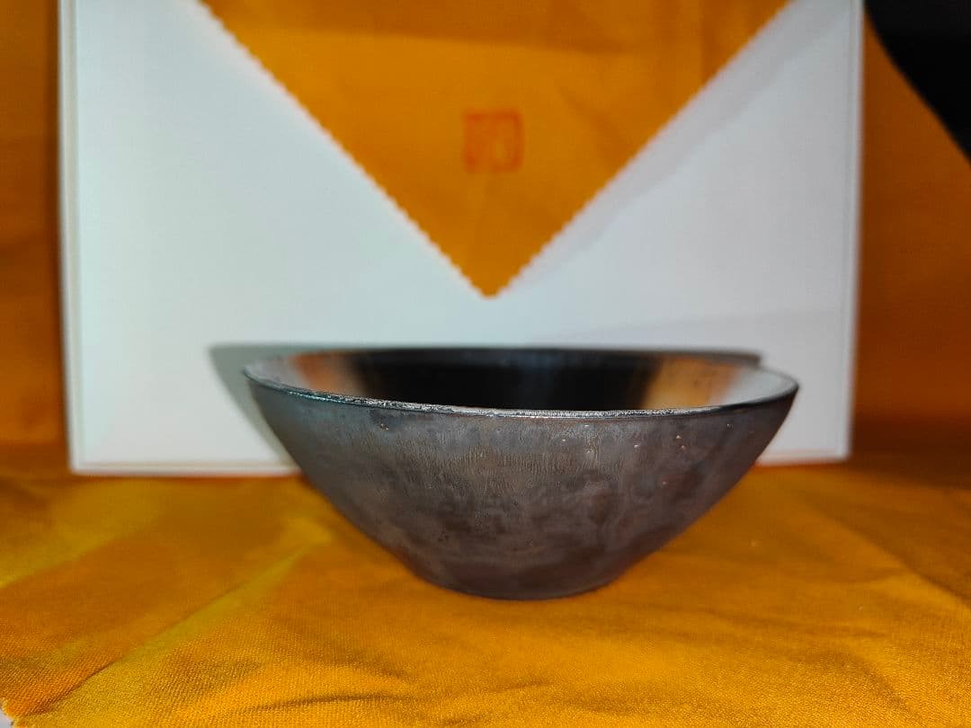 福村龍太 銀彩 鉢 / 抹茶碗 黒釉