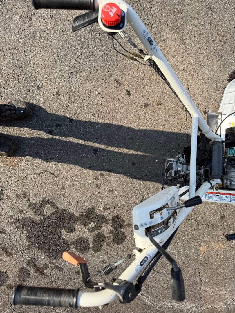 青森黒石市　自走式草刈機　オーレック ウイングモアWM736A　前進2速後進1速