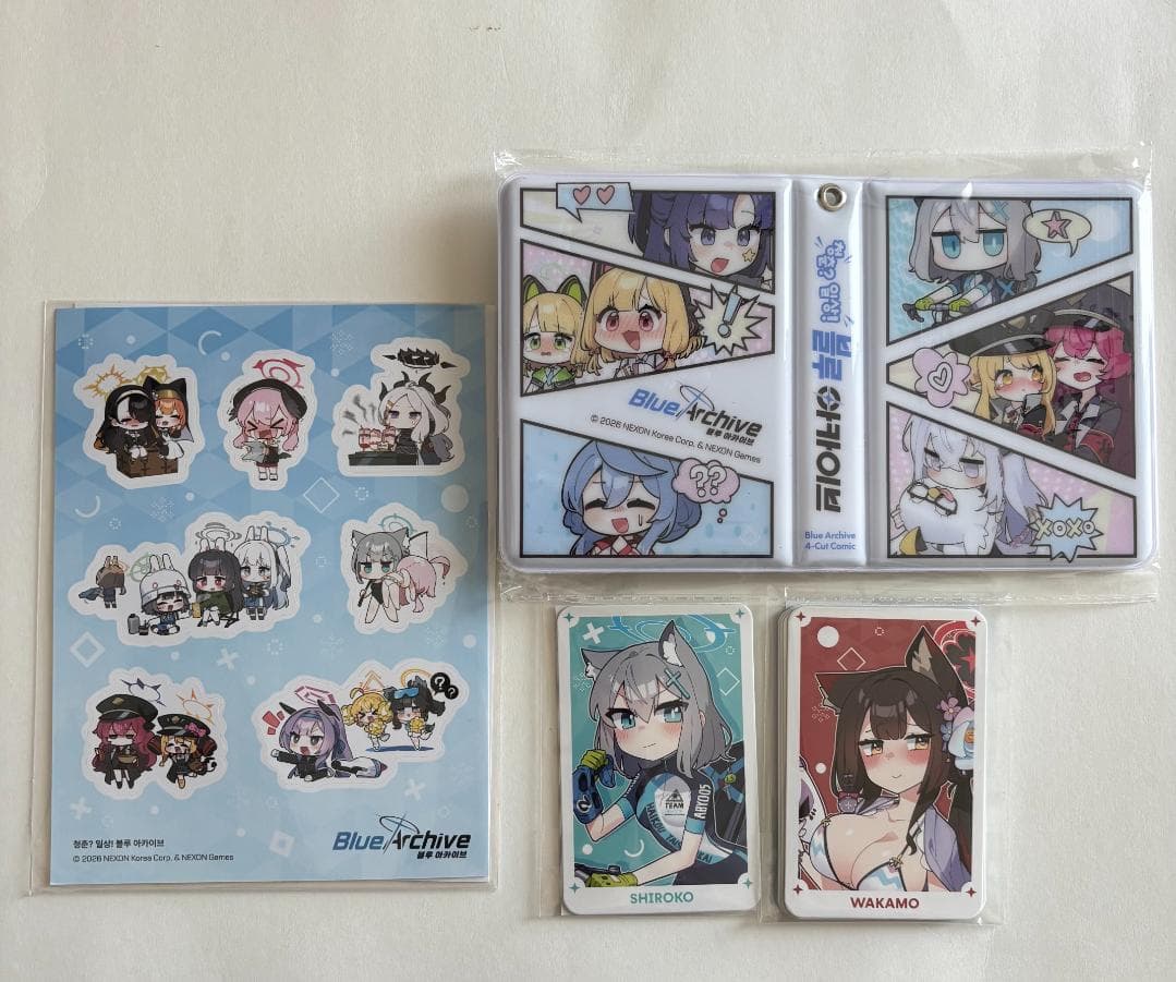 ブルーアーカイブ 韓国版4コマ漫画 青春？日常！韓国限定DONMINI 特装版